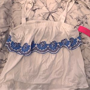 NWT LILLY PULITZER BENITA TOP SIZE MEDIUM